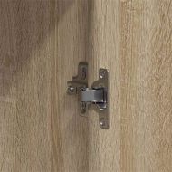 Гардероб с рафт Сонома дъб 55 x 25 x 189 см Инженерно дърво