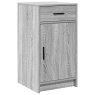 Тоалетка 2 бр. Сив 50 x 41 x 135 см Инженерна дървесина