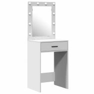 Тоалетка Бяло 50 x 41 x 135 см Инженерна дървесина
