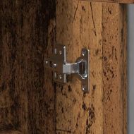 Стенни шкафове 2 бр. Старо дърво 69,5 x 34 x 90 см
