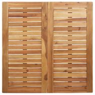 Комплект за хранене в градината 3 pcs Солидно акациево дърво