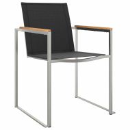 Комплект за хранене в градината 7 pcs Солидно тиково дърво