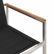 Комплект за хранене в градината 3 pcs Солидно акациево дърво