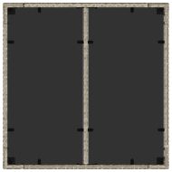 Комплект за хранене в градината 3 pcs Светлосиво полиратан