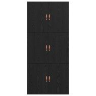 Легло с място за съхранение Черния дъб 90 x 200 cm