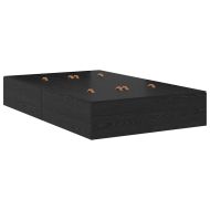 Легло с място за съхранение Черния дъб 120 x 200 cm