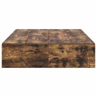 Легло с място за съхранение Димян дъб 120 x 200 cm