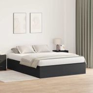 Легло с място за съхранение Черния дъб 150 x 200 cm