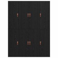 Легло с място за съхранение Черния дъб 160 x 200 cm