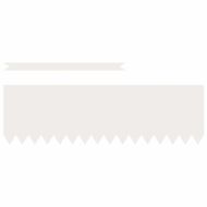 Ограда за трева 50 pcs Бяло 100 x 0.05 x 20 см