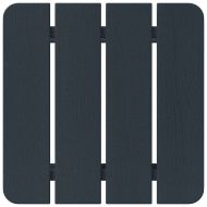 Градински стол 3 pcs Нейви Полиетилен