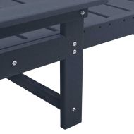 Шезлонг 3 pcs Нейви Полиетилен