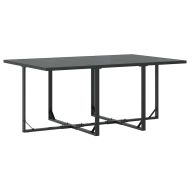 Комплект за хранене в градината 11 pcs Черно Стомана