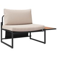 Комплект за хранене в градината 3 pcs Таупе Стомана