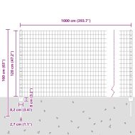Ограда с пост Зелен