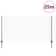 Заварена мрежа ограда 25 x 1,2 м (Ш x В) ПВЦ-обработена стомана