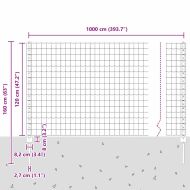 Ограда с пост Зелен