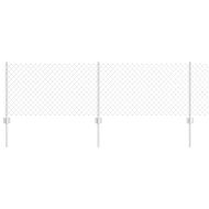 Ограда с пост Сребрист 0,6 x 10 м Стомана