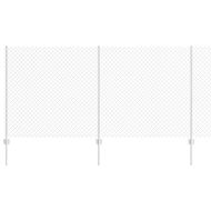 Ограда с пост Сребрист 1,2 x 10 m Стомана