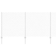 Ограда с пост Сребрист 1,2 x 10 m Стомана