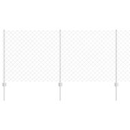 Ограда с пост Сребрист 1 x 25 m Стомана