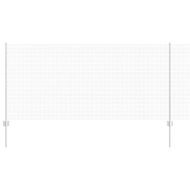 Ограда с пост Сребрист 1 x 10 m Стомана
