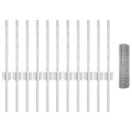 Ограда с пост Сребрист 0,4 x 25 м Стомана