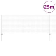 Ограда с пост Сребрист 0,8 x 25 m Стомана