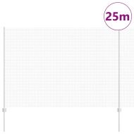 Ограда с пост Сребрист 1,6 x 25 m Стомана