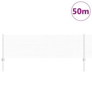 Ограда с пост Сребрист 0,6 x 50 м Стомана