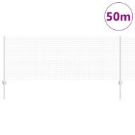 Ограда с пост Сребрист 0,8 x 50 м Стомана