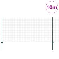 Ограда с пост Зелен 1 x 10 m Стомана