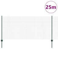 Ограда с пост Зелен 1 x 25 m Стомана