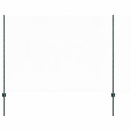 Ограда с пост Зелен 1,6 x 100 m Стомана и PVC