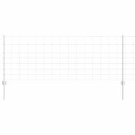 Ограда с пост Сребрист 0,8 x 25 m Стомана