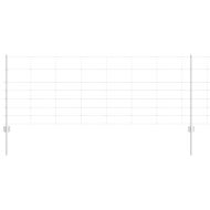 Ограда с пост Сребрист 0,8 x 25 m Стомана