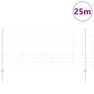 Ограда с пост Сребрист 1,2 x 25 m Стомана