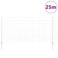 Ограда с пост Сребрист 1,2 x 25 m Стомана