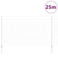 Ограда с пост Сребрист 1,4 x 25 m Стомана