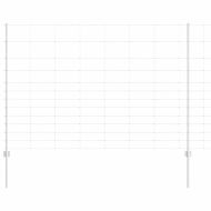 Ограда с пост Сребрист 1,5 x 25 m Стомана