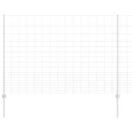 Ограда с пост Сребрист 1,5 x 25 m Стомана