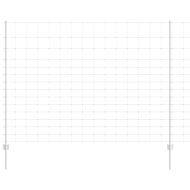 Ограда с пост Сребрист 1,6 x 25 m Стомана