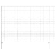 Ограда с пост Сребрист 1,6 x 25 m Стомана