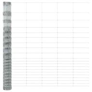 Ограда с пост Сребрист 1,6 x 25 m Стомана