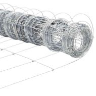Ограда с пост Сребрист 1,6 x 25 m Стомана