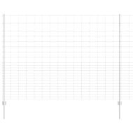 Ограда с пост Сребрист 1,6 x 25 m Стомана