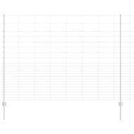 Ограда с пост Сребрист 1,6 x 25 m Стомана