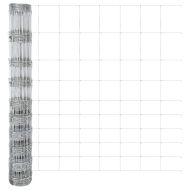 Ограда с пост Сребрист 1,2 x 50 m Стомана