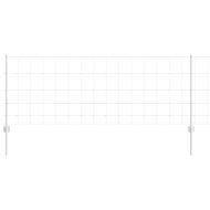 Ограда с пост Сребрист 0,8 x 100 м Стомана