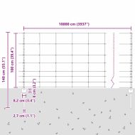 Ограда с пост Сребрист 1 x 100 m